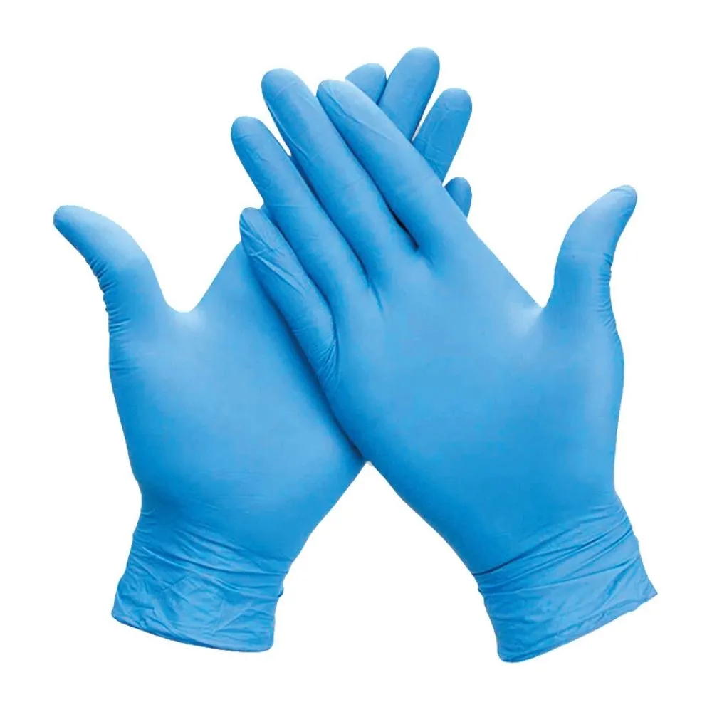 159204 GUANTES DE NITRILO DESECHABLES AZUL - Imagen 1
