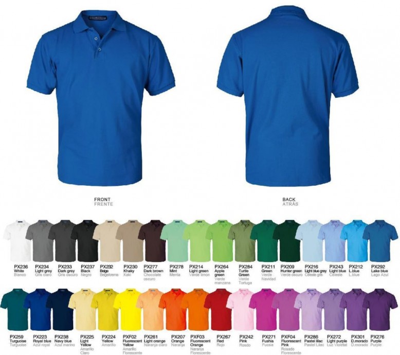 CatalogoUnicrese81024x908 POLO EN DRY FIT INCLUYE 3 ESTAMPADOS (1 DELANTERO Y 2 ESPALDAR) NUMERACIÓN DEL 1 AL 12 COLORES VARIOS - Imagen 1